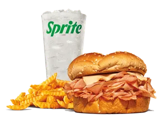 Ham & Swiss Melt Meal
