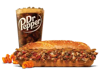 Spicy Angus Cheesesteak Meal