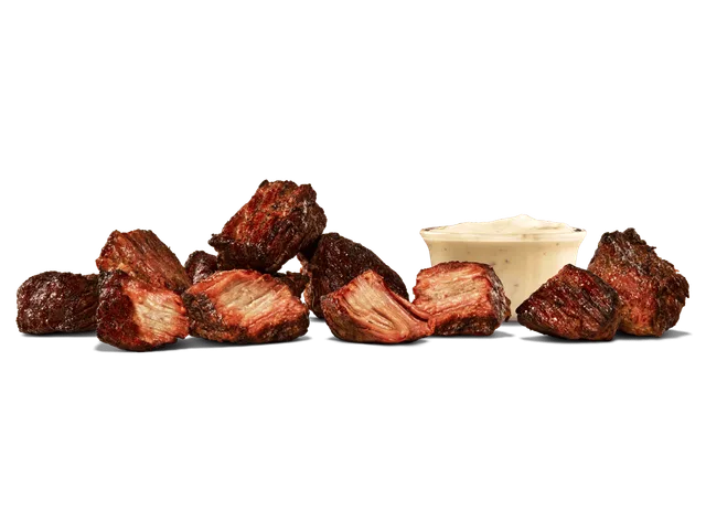 Arby&rsquo;s steak nuggets, a 9-piece serving