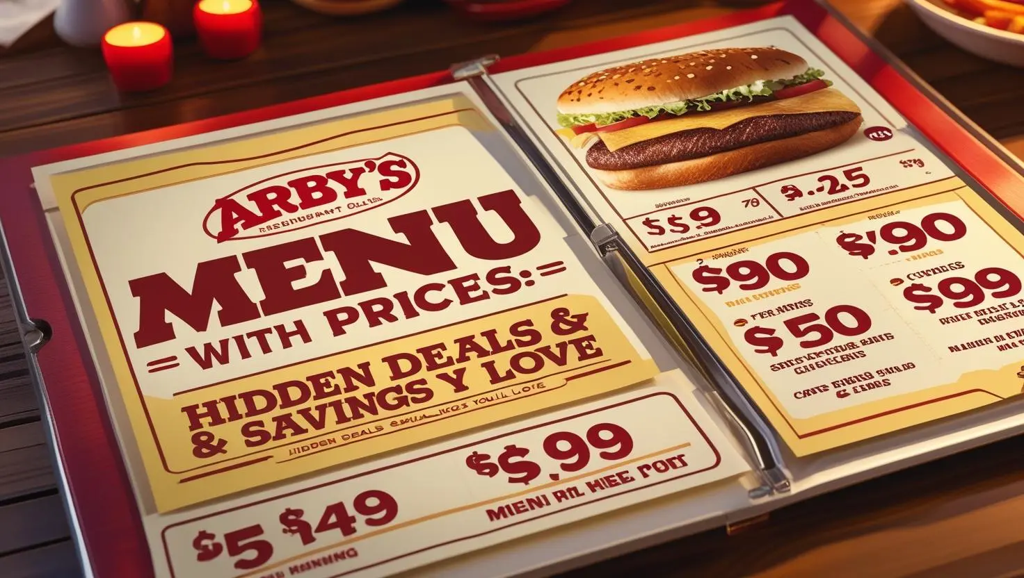 Arby’s Menu with Prices
